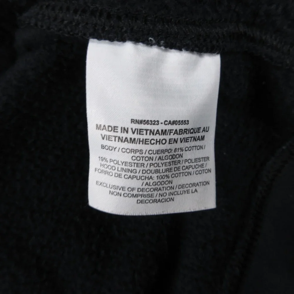 Charlotte Hornets Sweater Mens Large Black Hoodie Sweatshirt Nike Jordan Logo